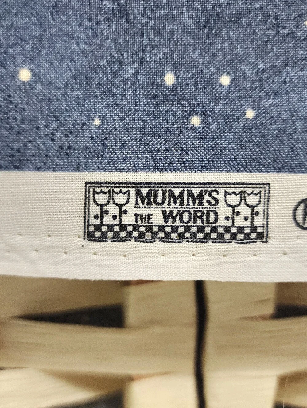 Mumms The Word Debbie Mumm For SSI Fabric Vintage 1 Yd
